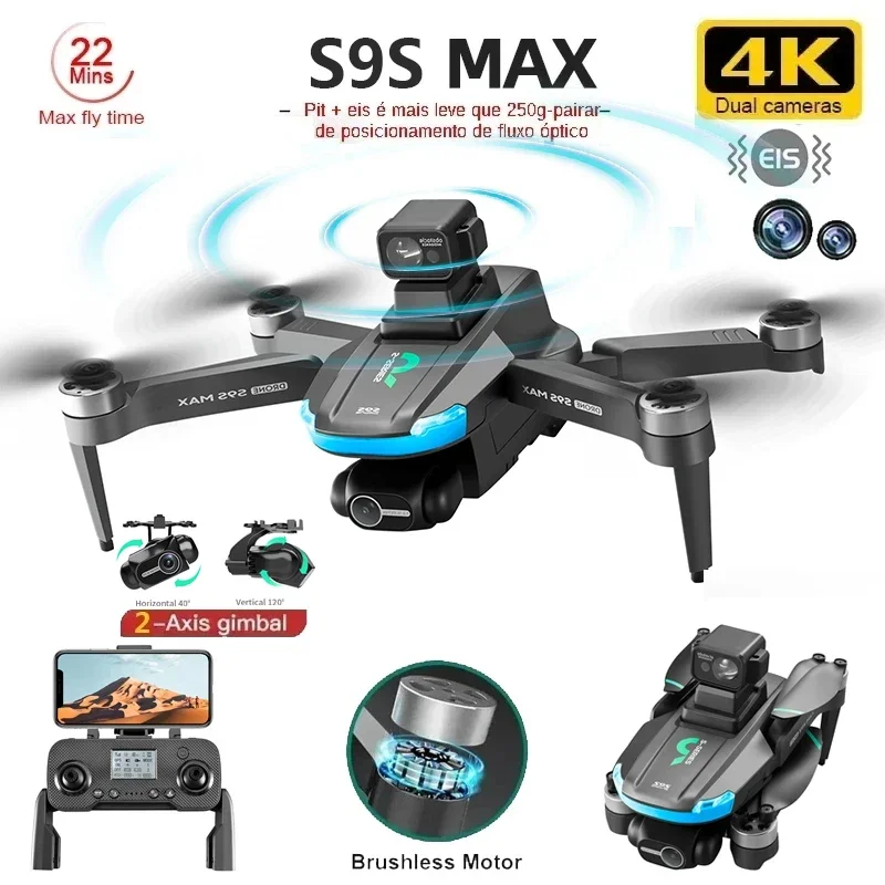 Drone Racing Camera - YENI S9S MAX MINI Drone 4K