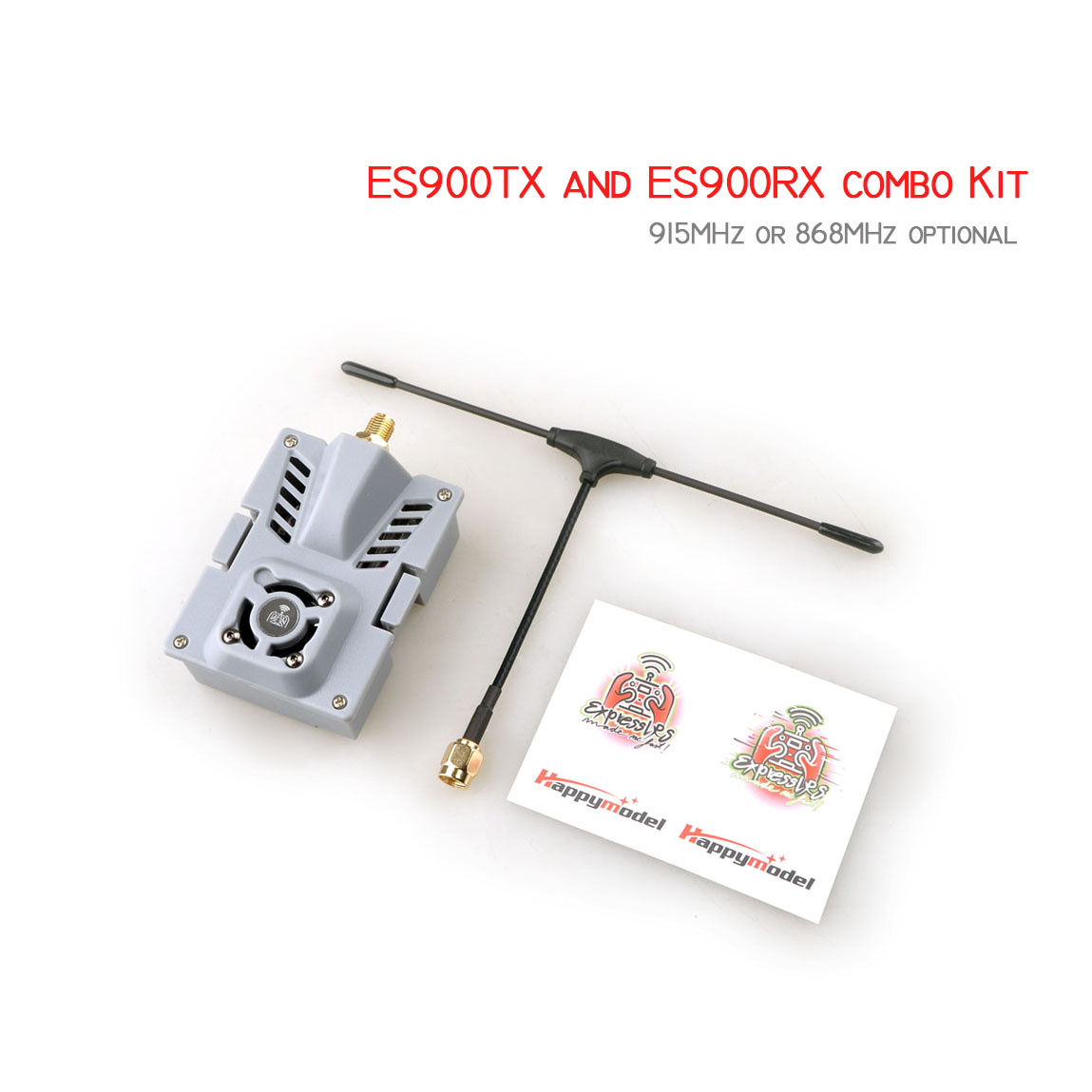 Drone Racing Battery - Happymodel RC ELRS Mikro ES900RX（Alıcı）ES900TX（Modül）Combo Kit
