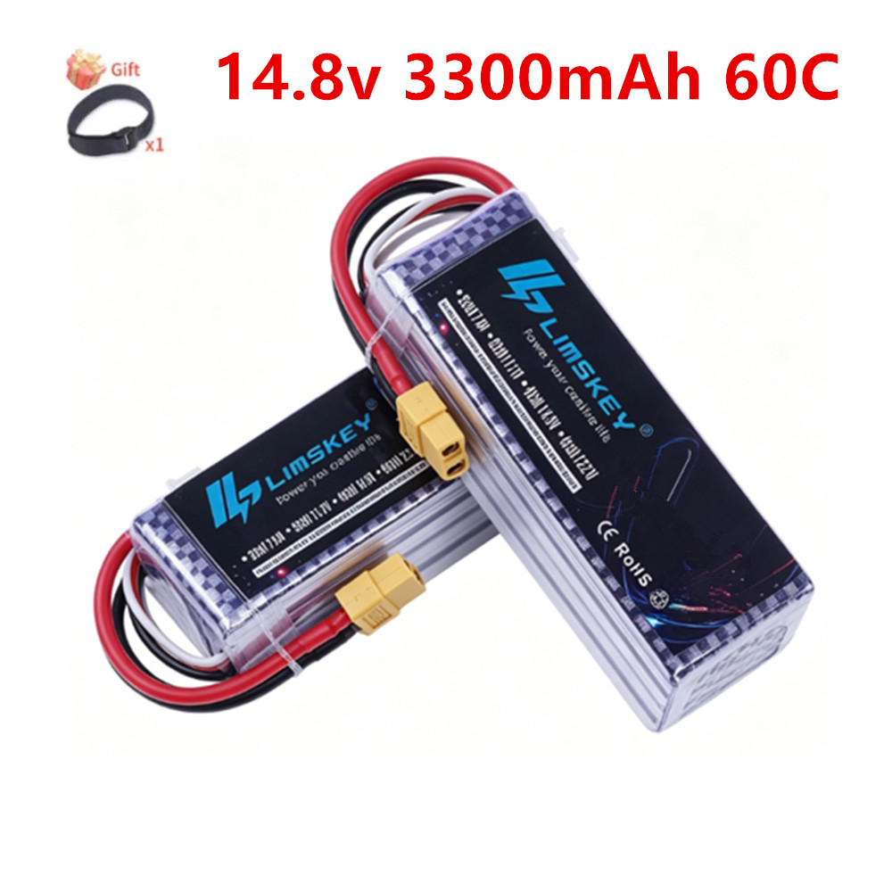 4S LiPo Pil 14.8V 3300mAh 60C/ - Drone Racing Battery incelemesi ve fiyatı