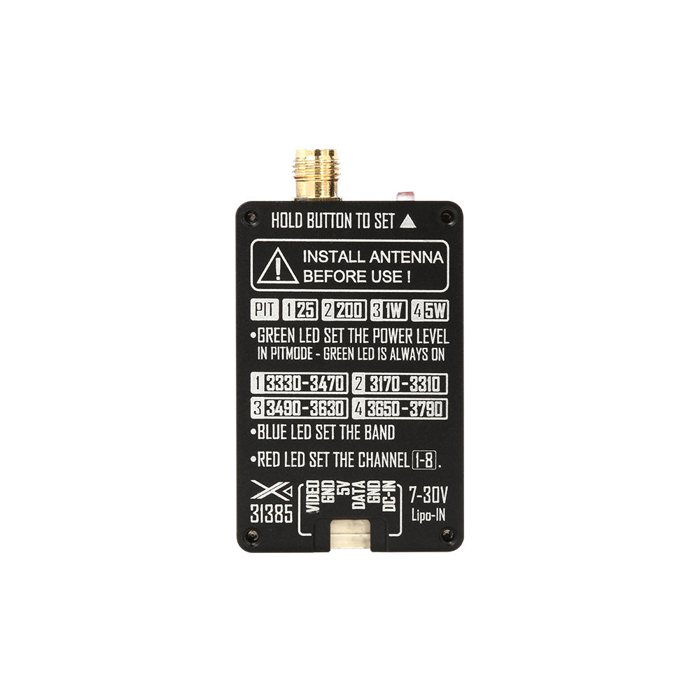 Rushfpv Rush FPV XSPAN 3.1G-3. - Drone Racing Transmitter incelemesi ve fiyatı