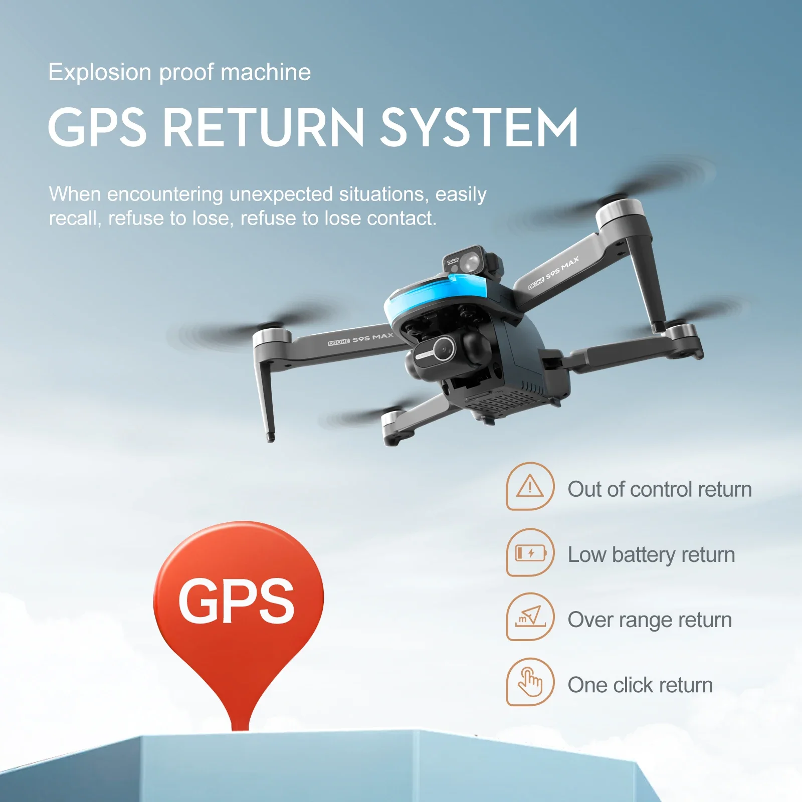 YENI S9S MAX MINI Drone 4K 2 E - Drone Racing Camera incelemesi ve fiyatı