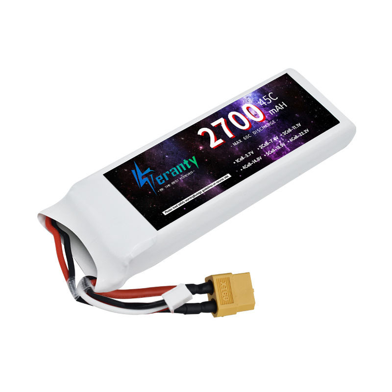 1/3 adet 2S 7.4V Lipo pil 2700 - Drone Racing Battery incelemesi ve fiyatı