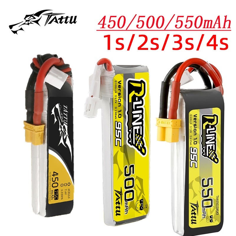 3 adet yeni TATTU 450/500/550m - Drone Racing Battery incelemesi ve fiyatı