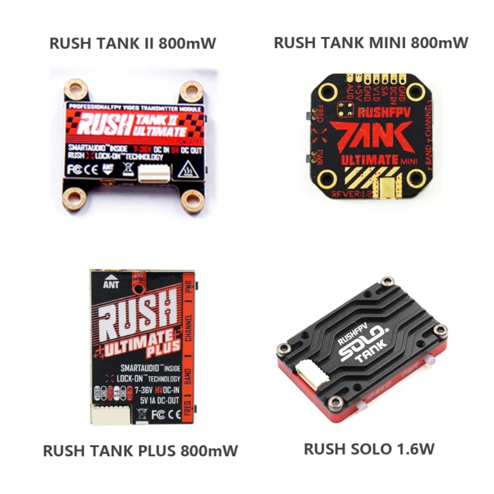 RUSH TANK Ultimate II/Mini/PLU - Drone Racing Transmitter incelemesi ve fiyatı