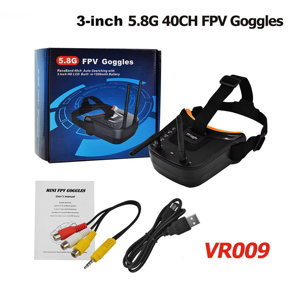 VR009 FPV Video Gözlükleri 3 İ - Drone Racing Goggles incelemesi ve fiyatı